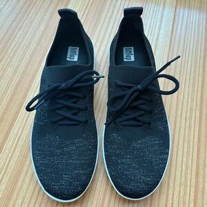 New Without Tags Women’s FitFlop F-Sporty Uberknit sneakers Size Black 8
